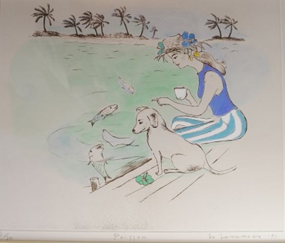 湘南西脇画廊 - 展示案内 - 山本 容子 銅版画展（終了しました）